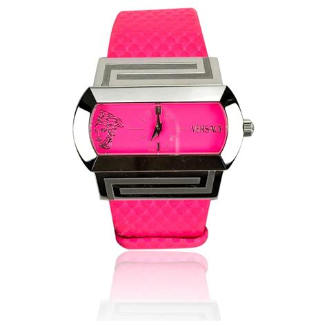 versace uhr hippodrom|Versace Fluo Pink Fuchsia PSQ 99 Ladies Hippodrome Wrist .